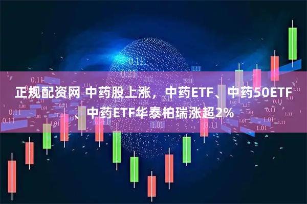 正规配资网 中药股上涨，中药ETF、中药50ETF、中药ETF华泰柏瑞涨超2%
