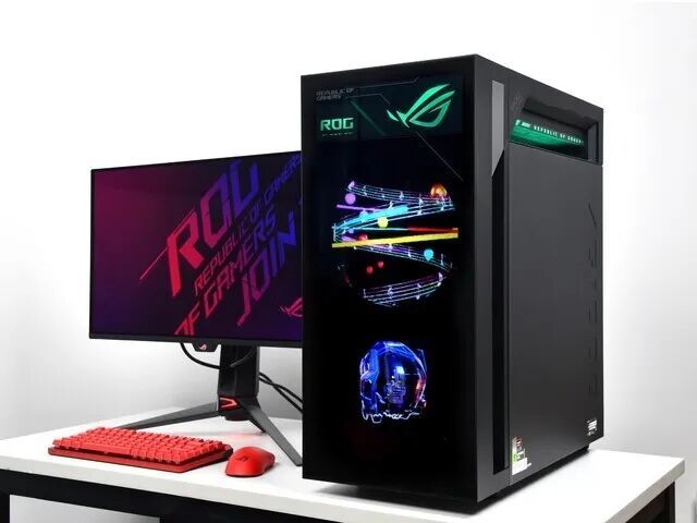 ROG枪神10X全角度图赏 信仰之力溢出屏幕