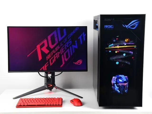 ROG枪神10X全角度图赏 信仰之力溢出屏幕